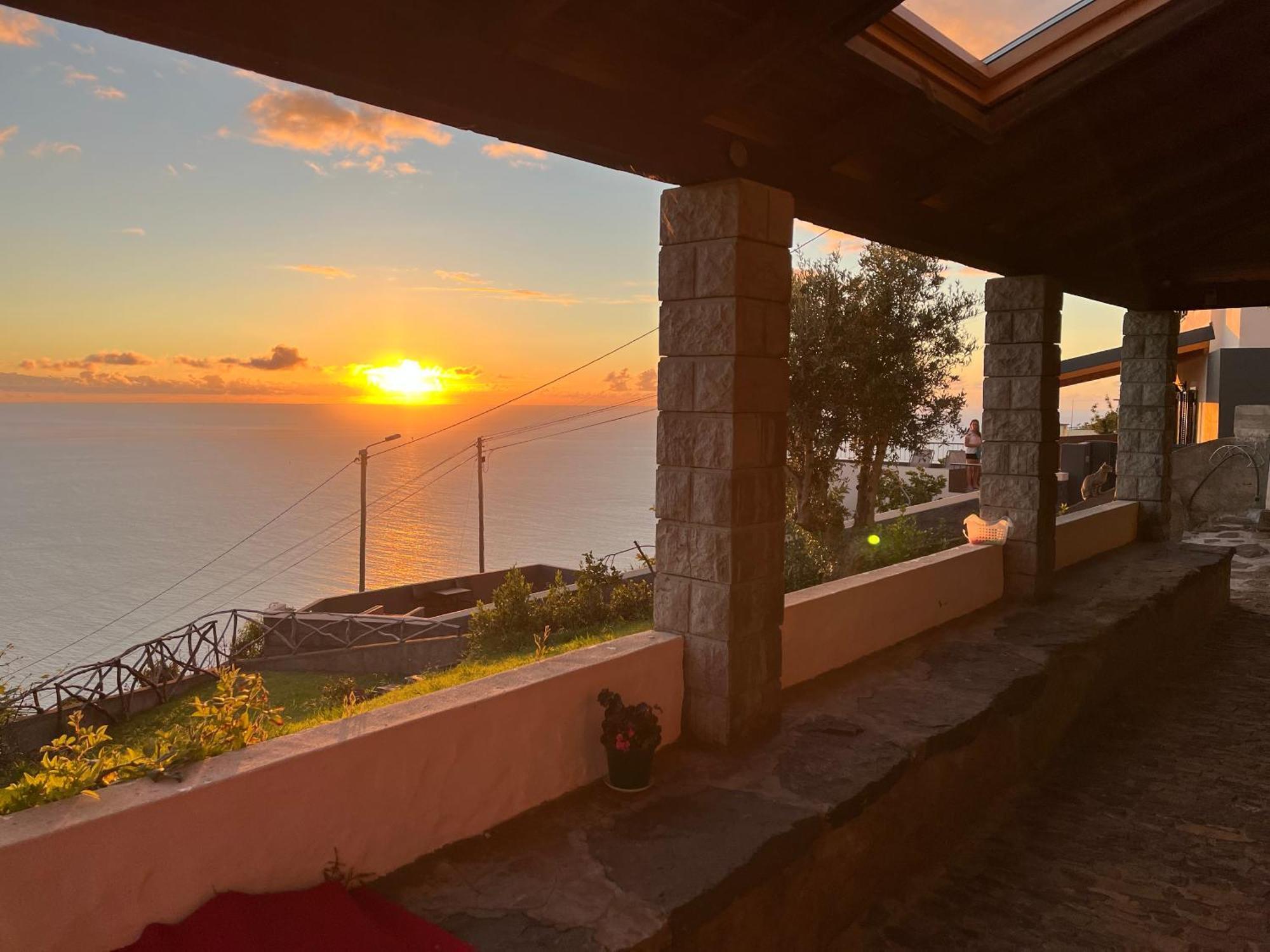 Cozy Sea View House Fajã da Ovelha Vila Calheta  Exterior foto